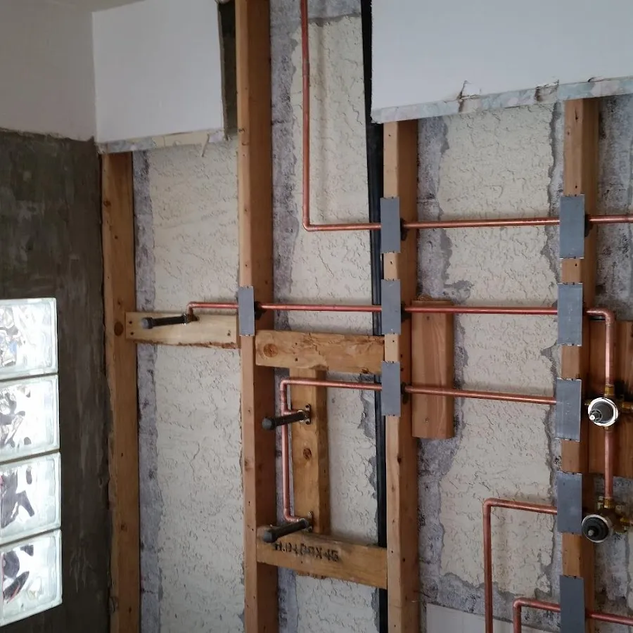 Copper pipe installation for Burst Pipe Repair in Wheatfield